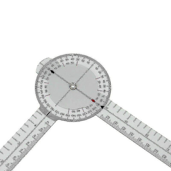 13 tum 33 cm kalibrerad goniometer medicinsk ledlinjal 360 graders intervallverktyg