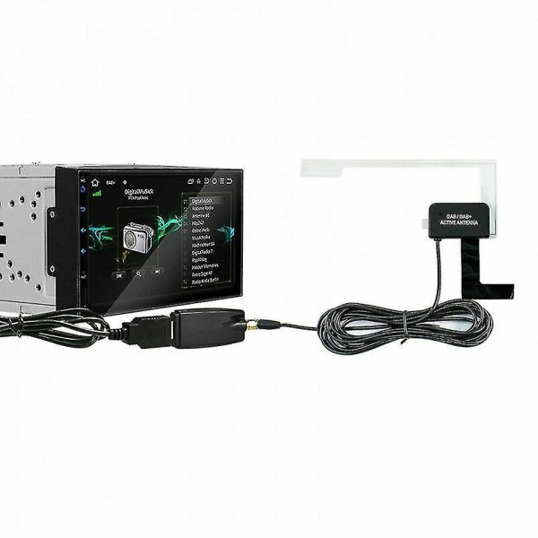 Usb Dab Modtager Tuner Disk Antenne Adapter Stick Til Android Bilradio Bil Usb-dab Radio Radio Modtager