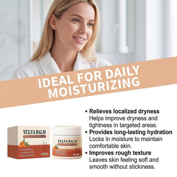 Feminine Intimate Care Moisturizing Cream Lugnande Kräm för Intimområdet 3pcs