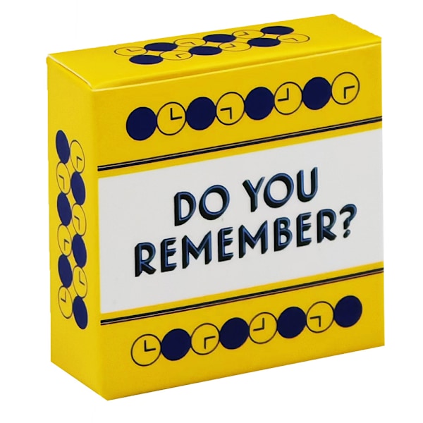 "Do you remember?" Multi-party card game, a small and practical card game