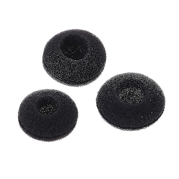6 stk. udskiftning silikone ørepropper tips små bløde kompatibel -for Plantronics Voyager 5200 headset hovedtelefon