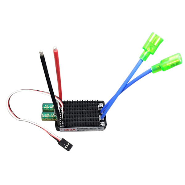 Tehokas 12v-24v vedenpitävä kaksisuuntainen Rc Esc harja Esc Rc-autolle ja veneelle 640a