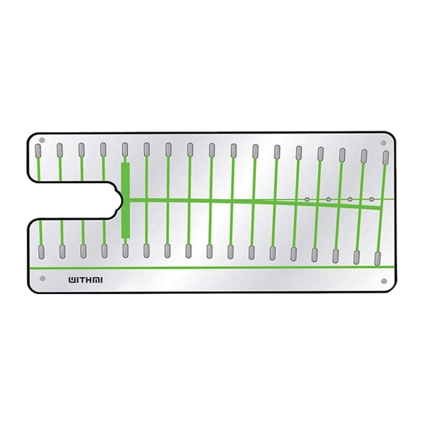 Golf Putting Alignment Spegelövningshjälpmedel Träningsutrustning Speglar Poseringskorrigerare För O
