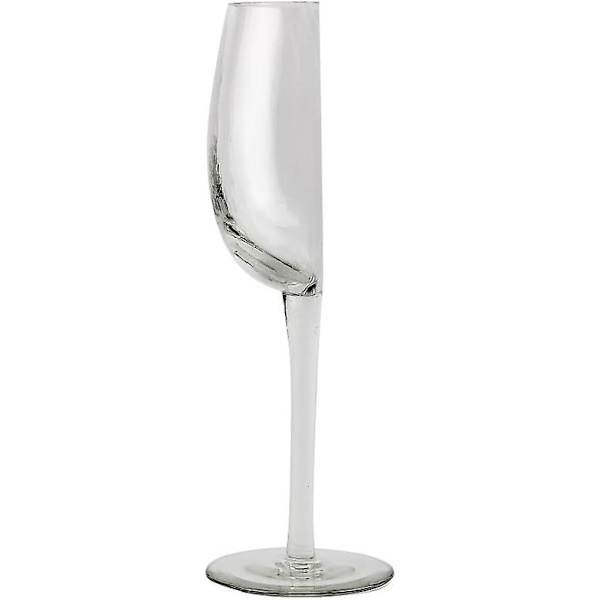Halv Vinglas Krystalglas Der Gennemtrænger Glasset