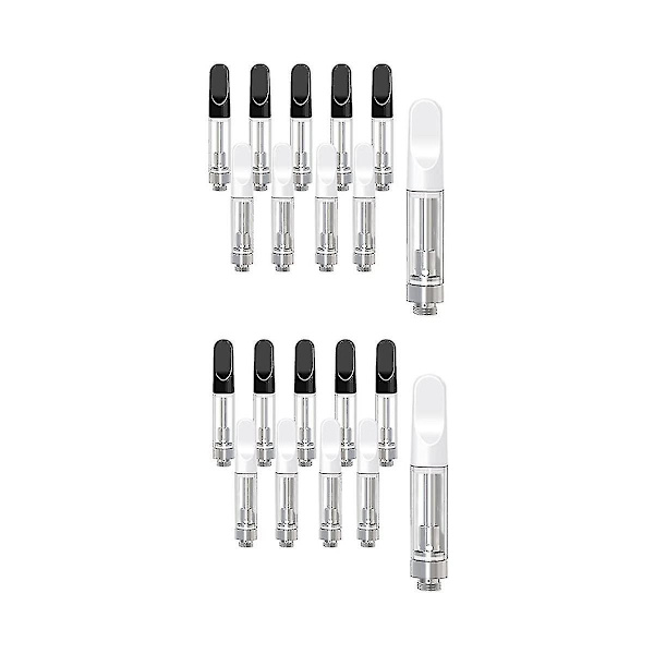 20 kpl tyhjiä säilytyspatruunoita 1,0 ml:n lasille