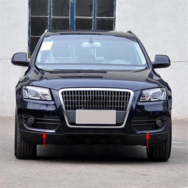 1 par Frontfangergrill Tåkelysram Tåkelysdeksel 8r0807681a 8r0807682a For Q5 2009-2012