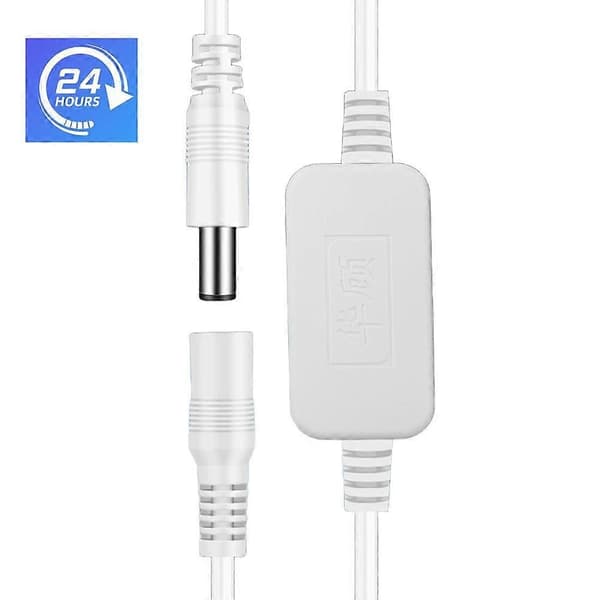 Router Timer Genstart Controller 72/24 timers Strømafbrydelse Intelligent Nulstilling Forbindelseskabel WiFi Relæ white/24 hour restart