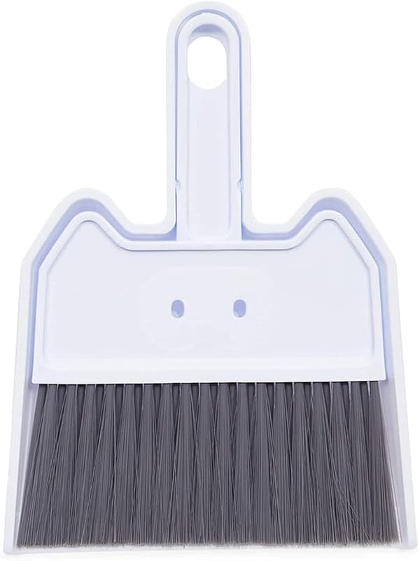 Mini håndkost og fejesæt til kontorbord (3 stk.)