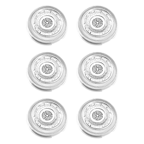 6 stk. Sh90 barberblad for S9000 Rq12 barbermaskiner