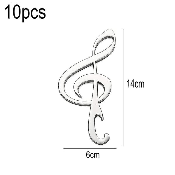 10 Usædvanlige Diskantnøgle Note Flaskeåbnere Til Musikervenner Gave
