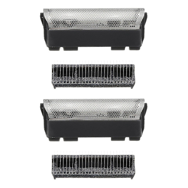 2x erstatningsfolie skjæreblad barberhode 424 for Braun 5419