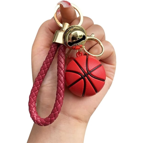 Män Kvinnor Kreativ Cool Snygg Mini Basket Lättviktsnyckelring Nyckelring Nyckelring Nyckelringhänge