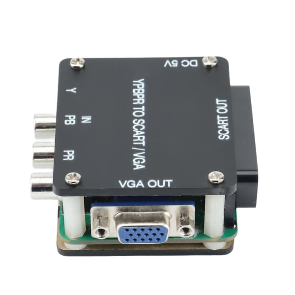 Yuv Til Ypbpr Til Scart Ypbpr Til Vga Komponent Transcoder Konverter Spilkonsol, Til Farveforskel