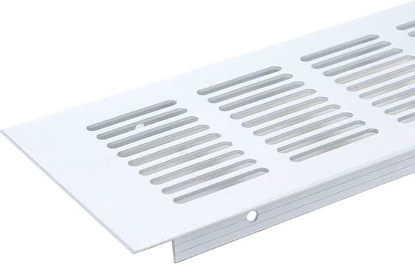 12 X 3 Tommer / 300 X 80 Mm Rektangulær Form Mesh Luftventil Til Skab Sko Skab Hardware Tilbehør Ventilation Dæksel, Med Montering