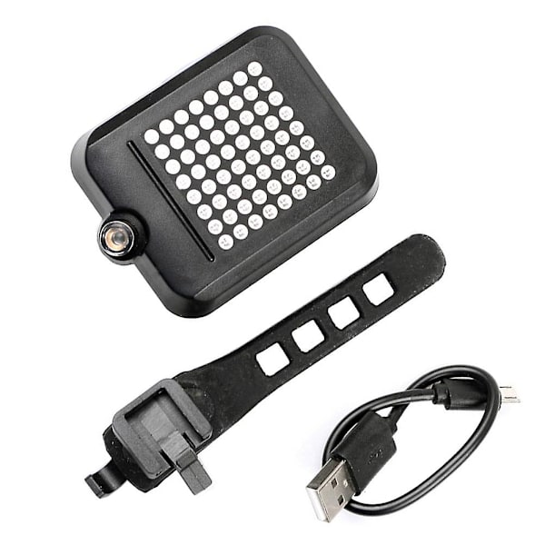 Cykel Baklampa Blinkers Bakljus Intelligent Cykelindikatorlampa
