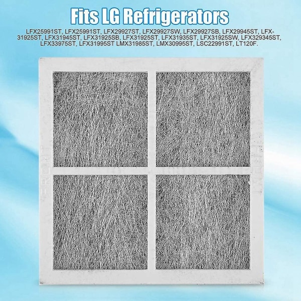 3 kpl Vaihtoilmansuodatin LG Lt120f Kenmore Elite 469918 Jääkaappipakastin Fresh Flow Jääkaapin Suodatin