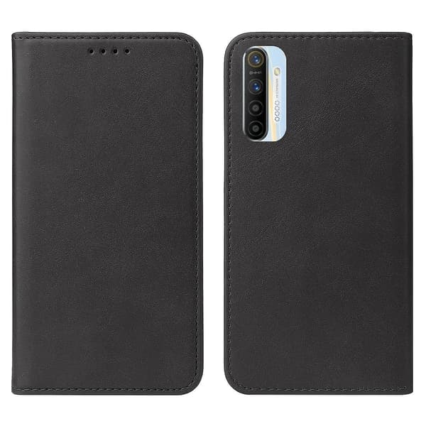 Magnetisk Lukning Læder Telefon Case til Realme Xt