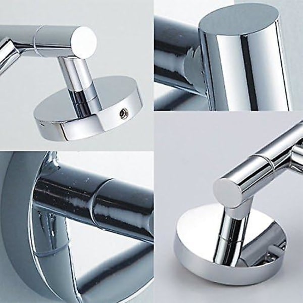 Handduksstång 4 Svängbara Armar Handduksställ 180 Grader Rotation Rostfri Handduksräcke Väggmonterad Swivel Handduksställ Badrum Kök