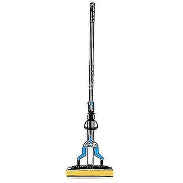 Mikrofiber Flat Mop med Bøtte, Rengjøring Klem Håndfri Gulvmopp