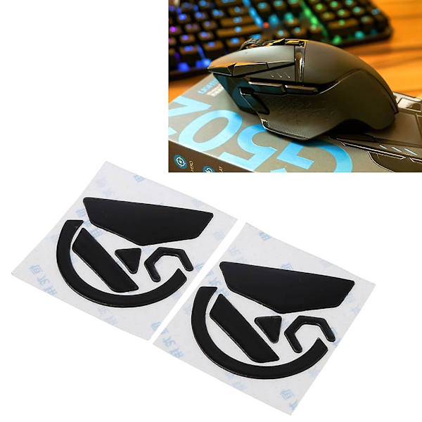 2 sæt 0,6 mm musefødder muse skøjter muse klistermærker pad til Logitech G502 Hero Lightspeed mus