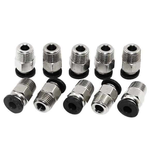 Pc4-m10 hann mannlig pneumatisk Pefe rør skyv for -v6 montering kontakt Bowden ekstruder 3d-skriver