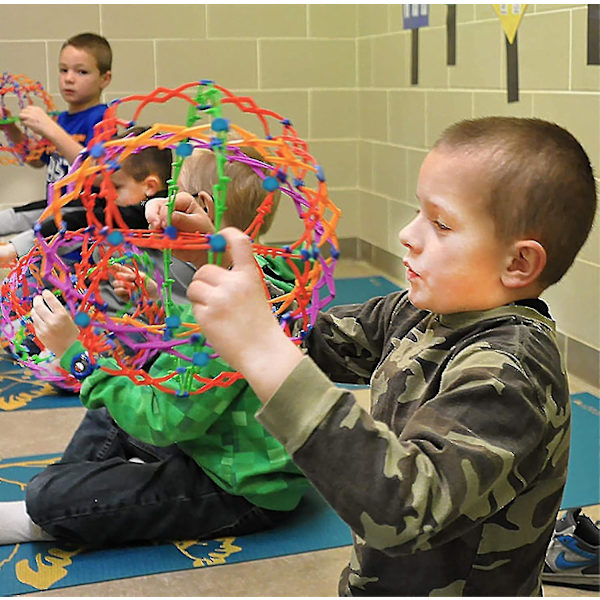 Hoberman Sphere Ball, Andningsboll, Plast Skalbar Stretchboll