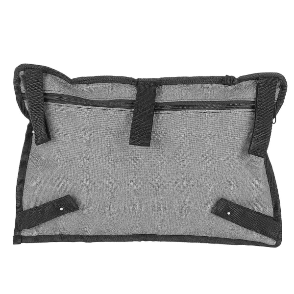 Vandafvisende Sidetaske til Rollator - Opbevaringstaske til Rollator - Organizerlomme Gray