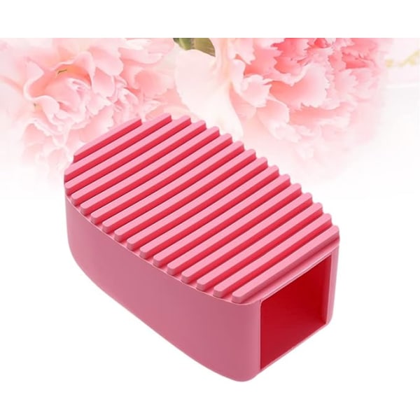 Mini Rosa Vaskbrett Reise Håndholdt Vaskbrett Hånd Skrubbebrett Vaskeri Rengjøringsbørste Rengjøringsartikler for Hjem Reise Utendørs