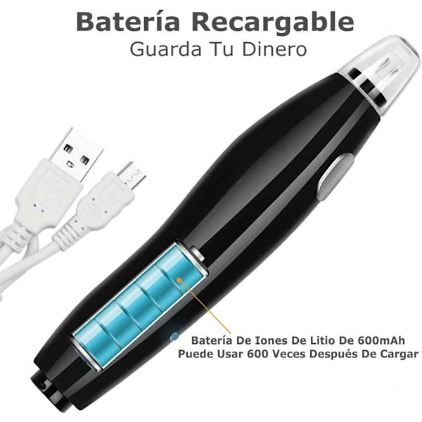 Elektrisk viskelær, 16 viskelær-etterfyllinger, USB-ladbart, automatisk viskelærpenn, bærbar gummi-blyantviskelær for tegning, skissering,