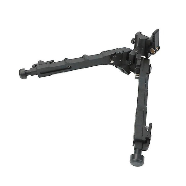 Aluminiumlegering V9 En-delad Stöd Trefot Justerbar Bipod Stativfäste Svart