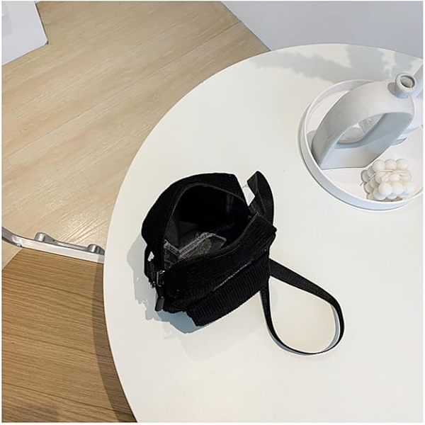 Flickor Crossbody Väskor Dam Canvas Plånböcker för Tonårsflickor Lätta Mini Plånböcker Söta Plånböcker Björntelefon