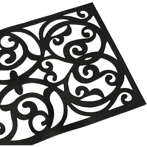 4-Pakki Liukumattomat Kumimatot Portaisiin - Rullaavat Matot Ulko- ja Sisätiloihin, Ovelle, Portaille - 29\" x 9.5\"