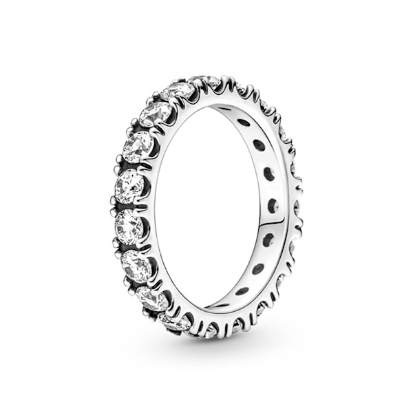 925 Sterling Silver Ring För Kvinnor Bröllop Smycken Gåvor 7