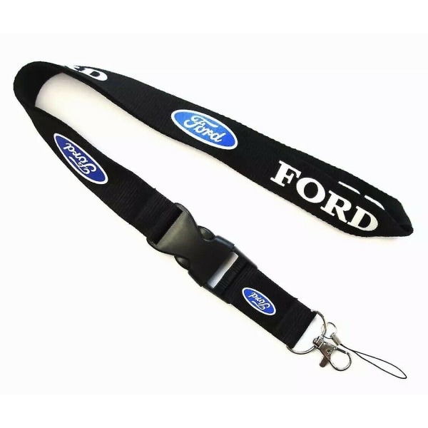 Ford Lanyard Nøglering Nøglekæde Id-kortholder Telefonstrop Gave