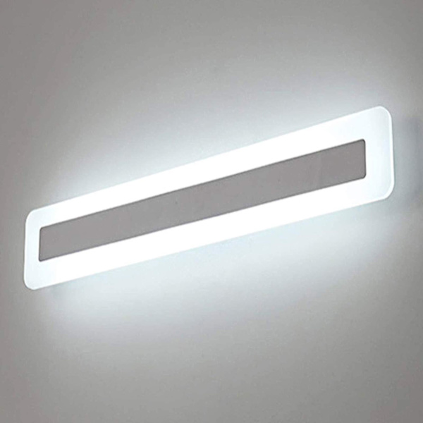 14W Spejlslampe Vægskinne Badeværelse Kold Hvid 7200k Led 900lm Moderne Indendørs Badeværelseslampe