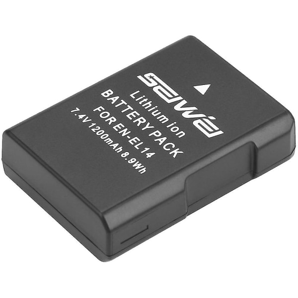 7.4v 1200mah En-el14 En-el14a Enel14 En El14 El14a Batteri for Nikon D3100 D3200 D3300 D5100 D5200 D5300 P7000