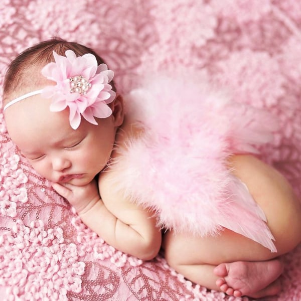 Ylisuurit naisten neulepuserot Valokuvaasu Vauvan 06 Puku Rekvisiitta Baby asut Asusteet Angel Cosplay Neule