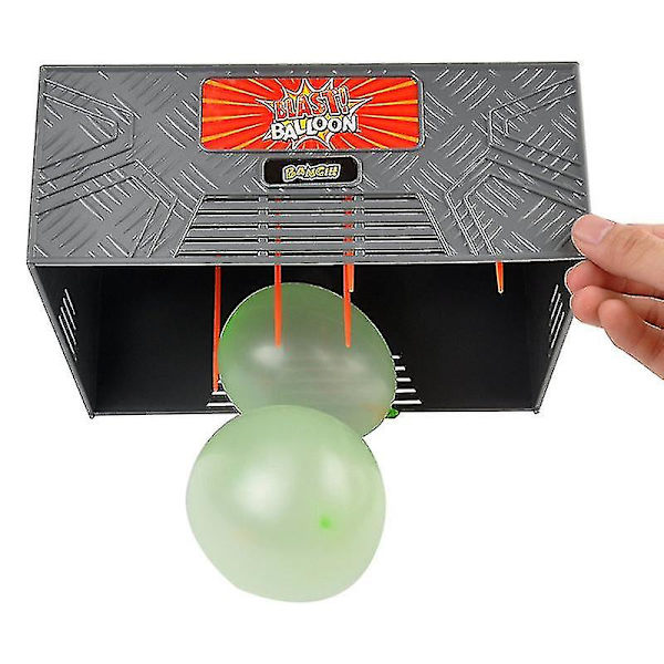 Bang Blast Box - Ilmapallojen räjäytys, Temppulelut, Perhepeli, Hauska Temppu, Juhlatarvike -m.2161
