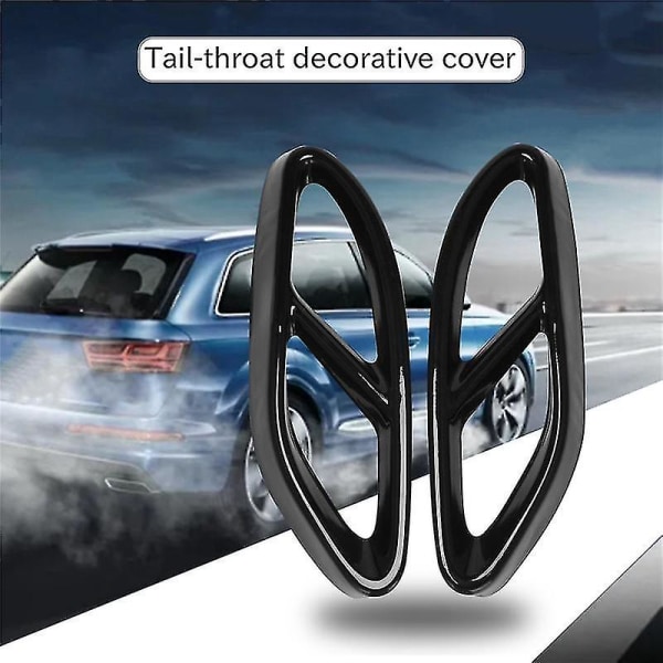 Toppkvalitet För Glc C Eclass W205 Coupe W213 W176 W246 2016-17 Biltillbehör Amg Avgasskydd Trim