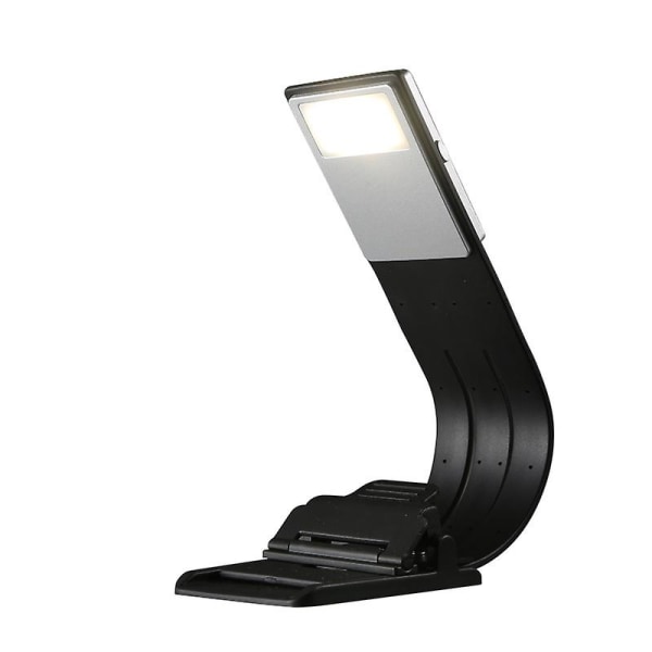 2023 – Bookmark Book Light, Clip On Bed Reading Light, Ubegrenset lysstyrke, Mykt lys