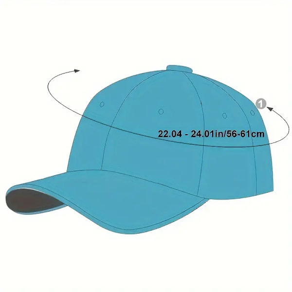 1 kpl Hengittävä Mesh Baseball-lippis Unisex Auringonsuoja Cool Kuvio Ulkoilulajit Lippi