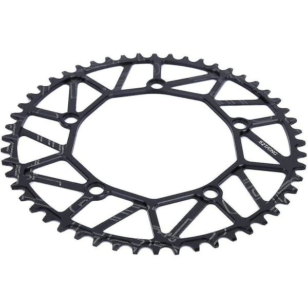 Cykelkæde hjul, 52t 130bcd cykel single speed klinge til de fleste cykler racercykel mountainbike
