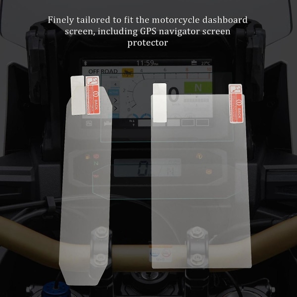 Repskydd Film Skärmskydd Motorcykeltillbehör Kompatibel med Crf1100l Crf1100 L A