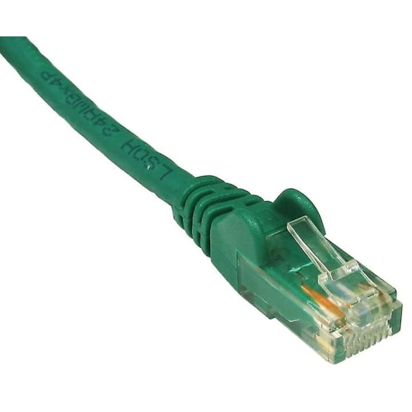 1,5 m grønn Cat6 nettverkskabel (100 % kobbertråd) - Rj45 - Ethernet - Patch - Lan - 10/100/1000 - Gigabit