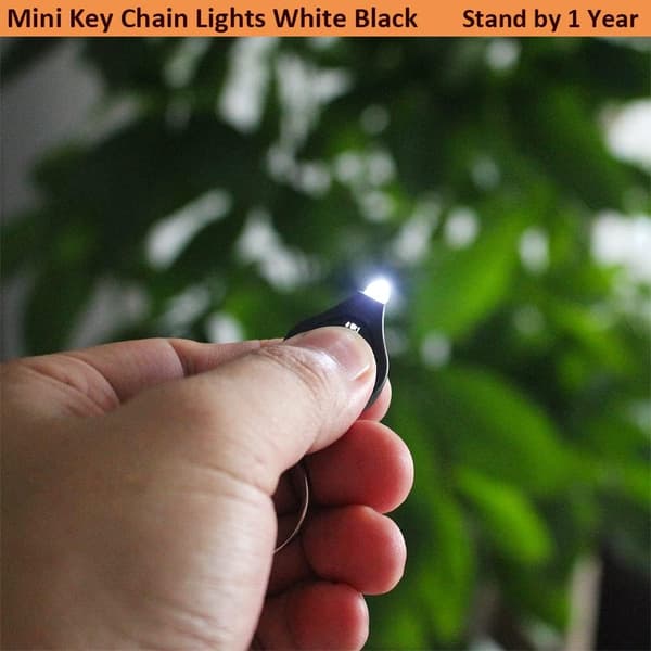 6 kpl Mini LED-avaimenperälamppua