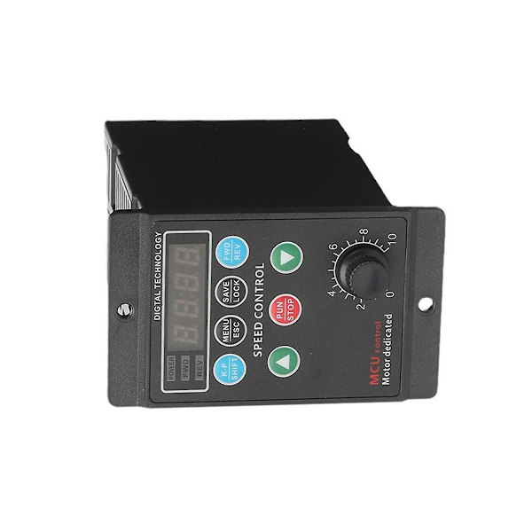 220V enfasig ingång trefas utgångsmotorstyrning frekvensomformare med fyrsiffrig digital display T13-400w-h