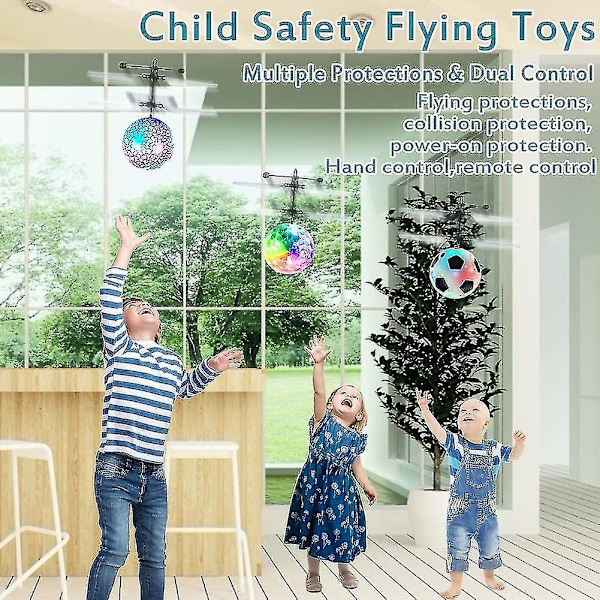 3-pack flygande boll barn påskleksaker Rc flygande helikopter infraröd induktion semester påskkorg fyllmedel presenter uppladdningsbara