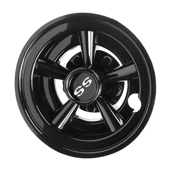1 stk. 8 tommer SS Golfvogn Hjulkapsel 5 Eger Design Navkapsel