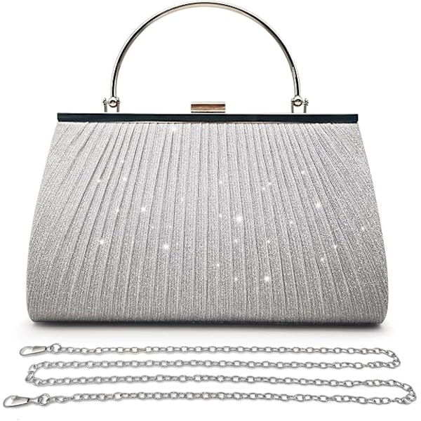 Håndtasker Skuldertasker Dame glitter clutch tasker Skinnende aften tasker Sequin tasker Velegnet til bryllupper, fester, dates, danse