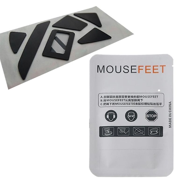 1 set musmatta fötter för Razer Basilisk Ultimate mus glidkurva kant